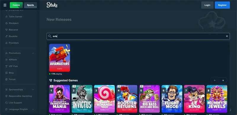 Best avia masters casino game in United Kigdom