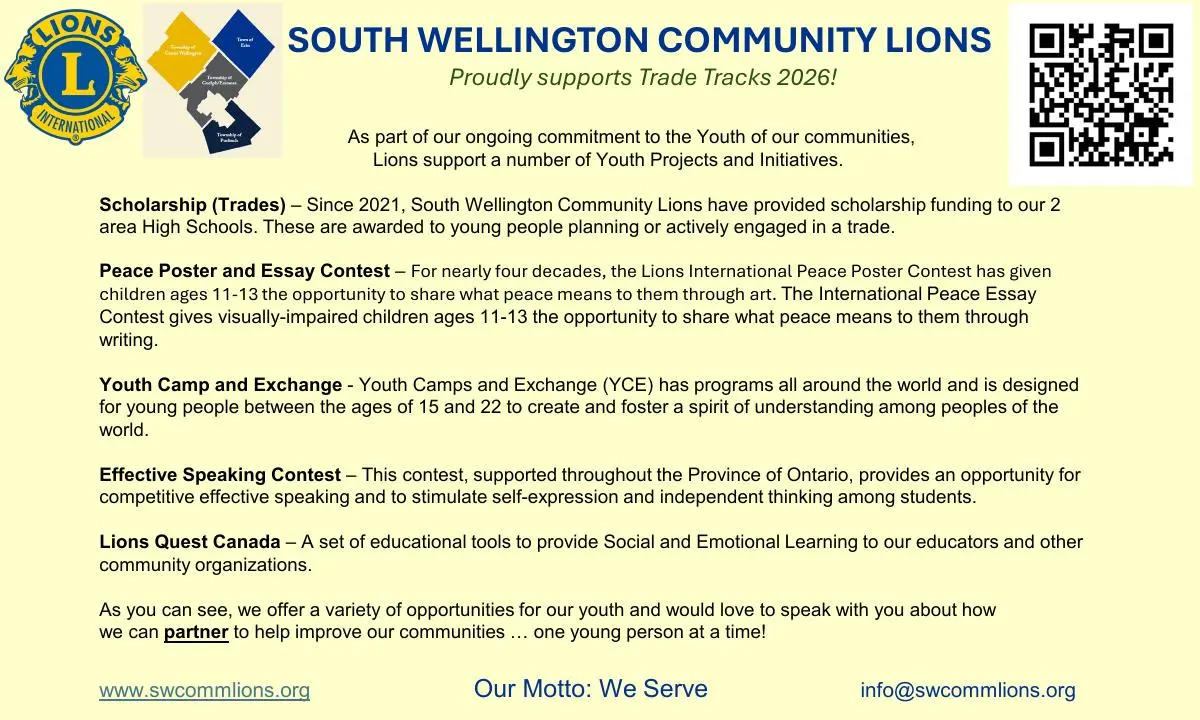 South Wellington Community Lions Club logo